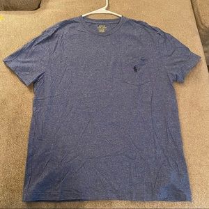 Blue Polo Men’s Pocket T-shirt Size medium